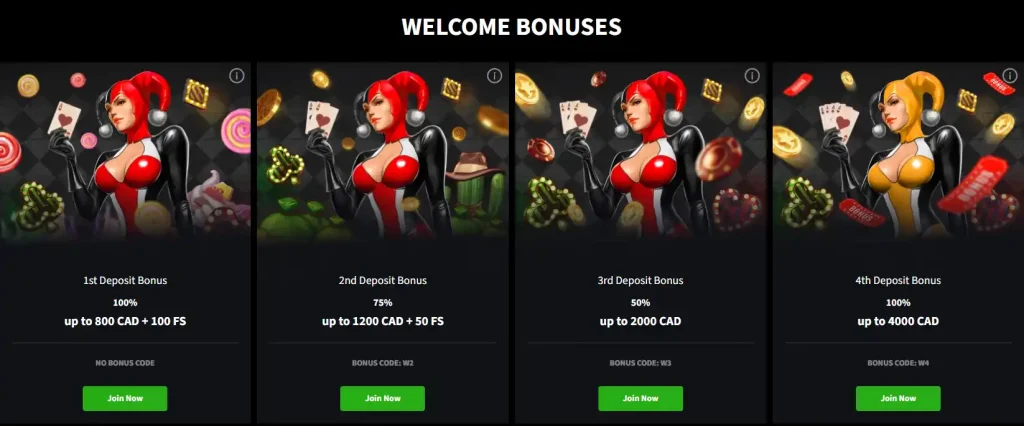 Current Mirax promotions or welcome package page showing the live offer structure